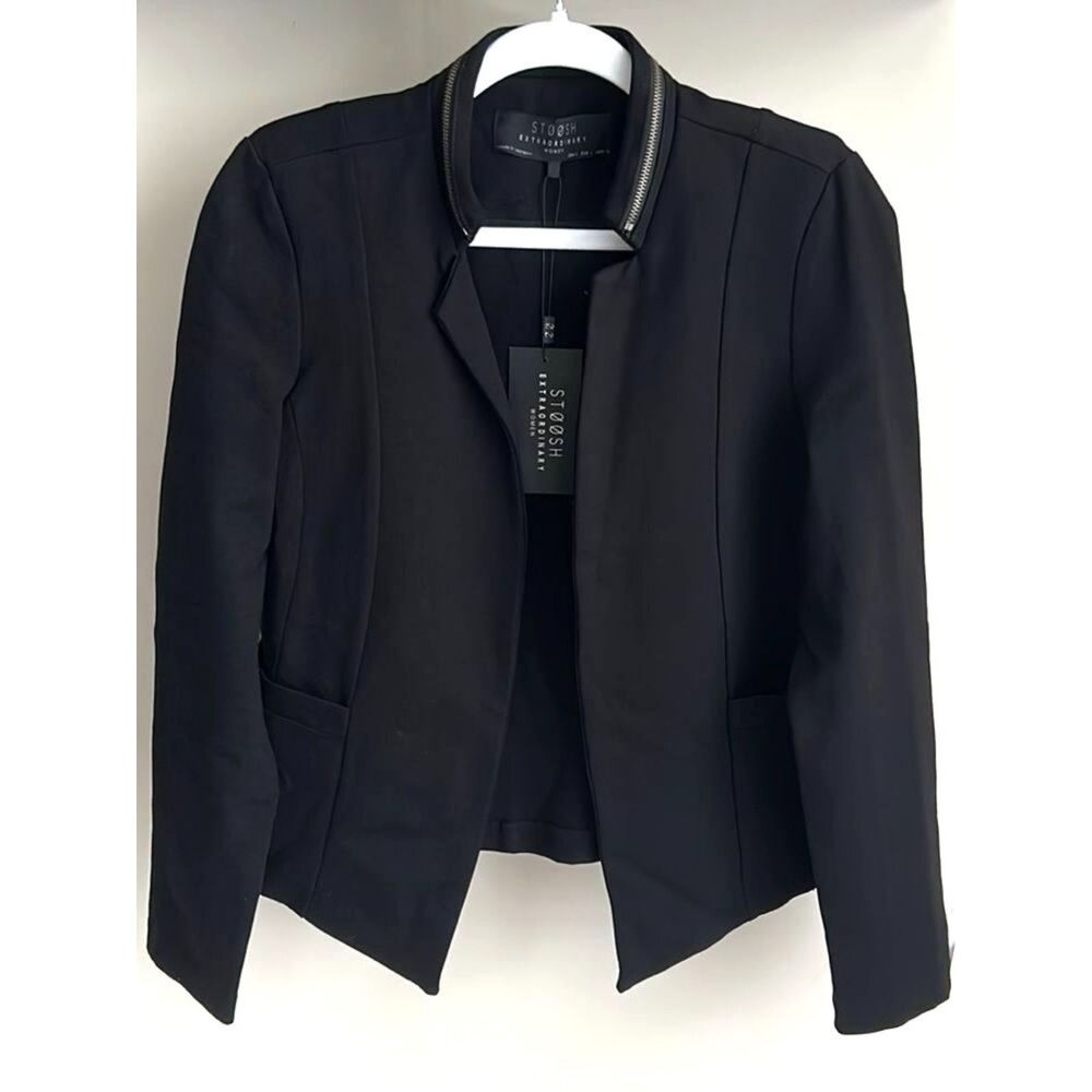 Stoosh - Black - Topanga Open Blazer - $180 - Large - Brand New!